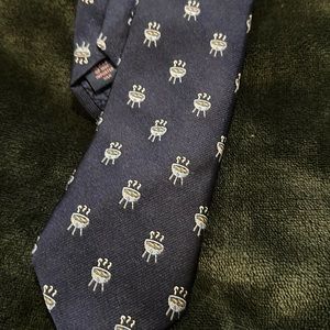 Vineyard Vines navy silk tie